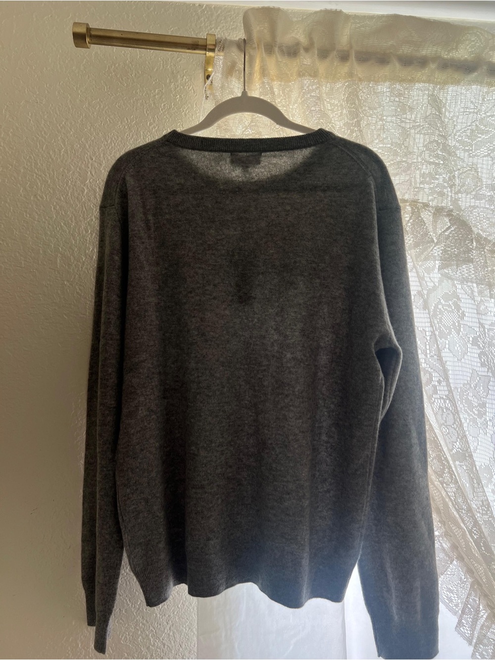 Mongolian Cashmere Crewneck Sweater - Picture 4 of 6